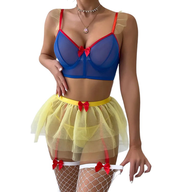 Fairytale Fantasy Snow White Lingerie Set Fairytale Fantasy Snow White Lingerie Set
