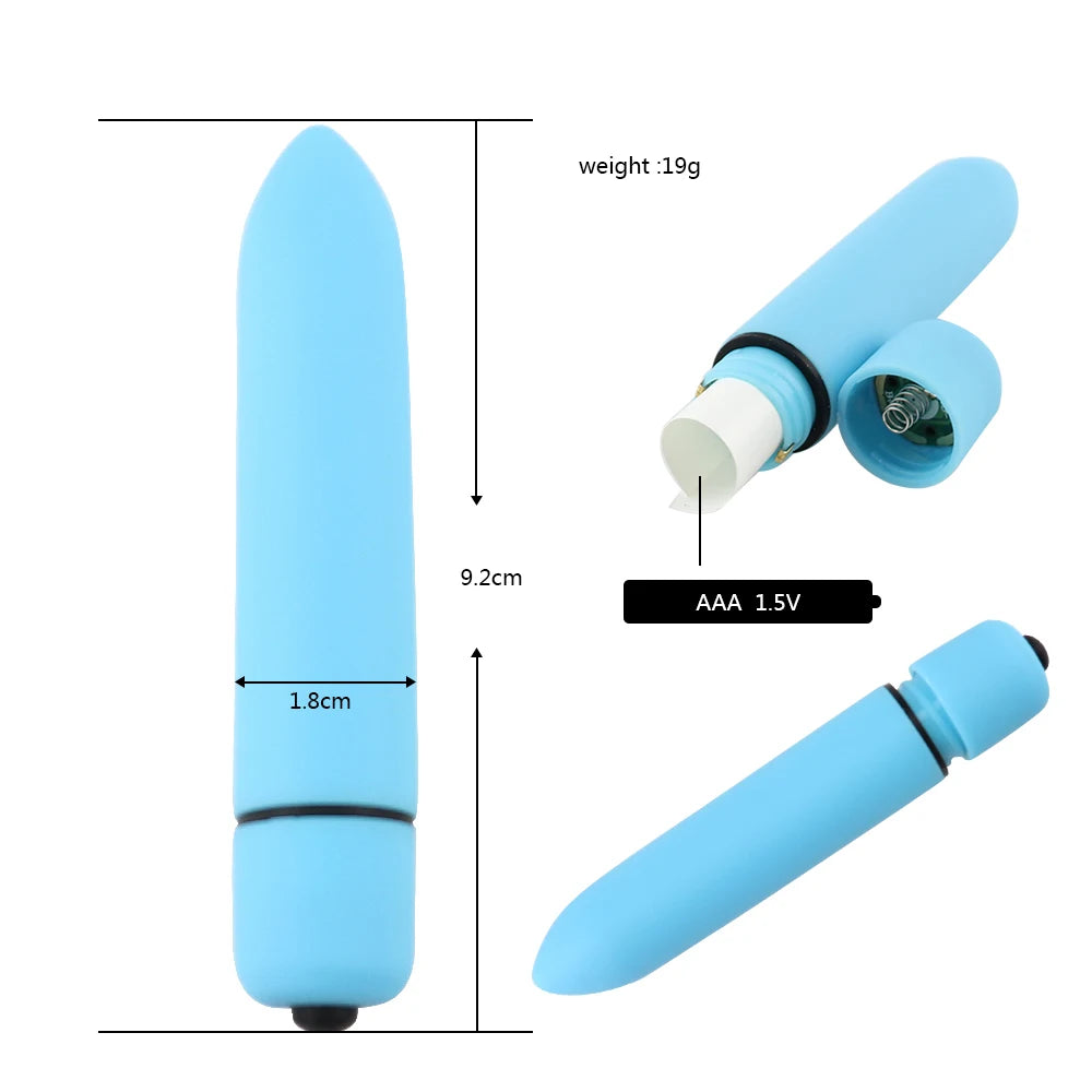Mini Bullet Dildo Vibrator  Queer In The World: The Shop