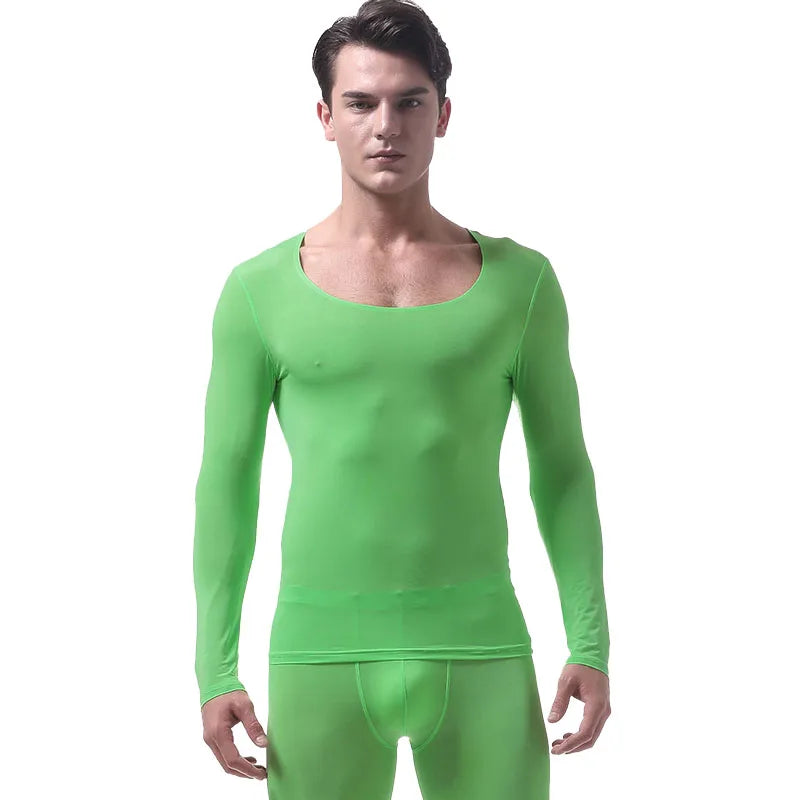 Neon Nights Mens Thermal Pyjamas Queer In The World The Shop