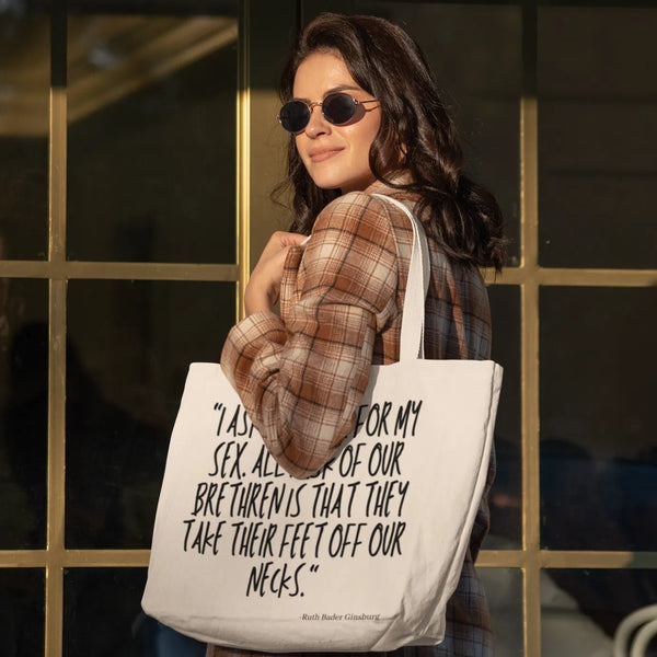  I Ask No Favors For My Sex Large Organic Tote Bag by Queer In The World Originals sold by Queer In The World: The Shop - LGBT Merch Fashion