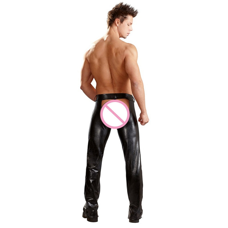 PU Leather Assless Chaps For Men – Queer In The World: The Shop