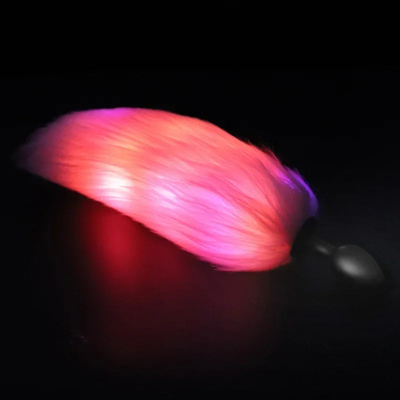 GlowTails Light Up Furry Butt Plug Queer In The World: The Shop GlowTails Light Up Furry Butt Plug Queer In The World: The Shop