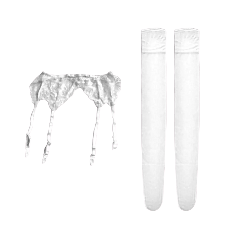 Sling Stockings + Men's Lace Garter Belt Combo Queer In The World: The Shop Sling Stockings + Men's Lace Garter Belt Combo Queer In The World: The Shop