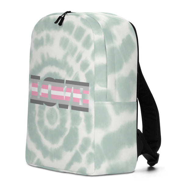  Demigirl Love Minimalist Backpack by Queer In The World Originals sold by Queer In The World: The Shop - LGBT Merch Fashion