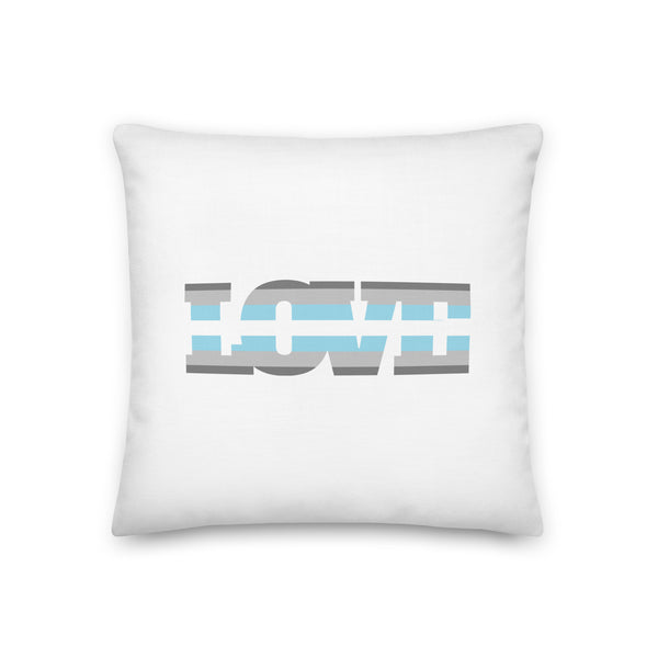  Demiboy Love Pillow by Queer In The World Originals sold by Queer In The World: The Shop - LGBT Merch Fashion