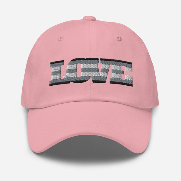 Pink Agender Love Cap by Queer In The World Originals sold by Queer In The World: The Shop - LGBT Merch Fashion