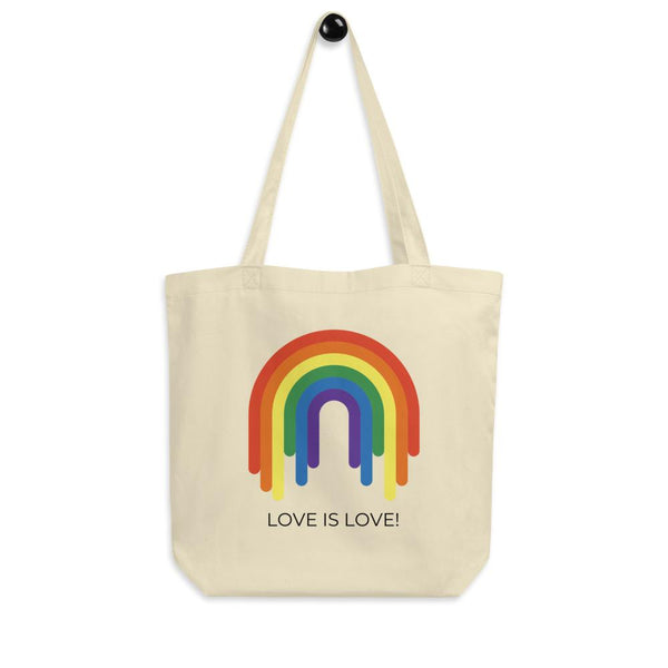  Love Is Love Eco Tote Bag by Queer In The World Originals sold by Queer In The World: The Shop - LGBT Merch Fashion