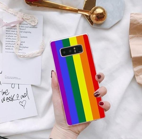  LGBT Flag Samsung Phone Case by Queer In The World sold by Queer In The World: The Shop - LGBT Merch Fashion