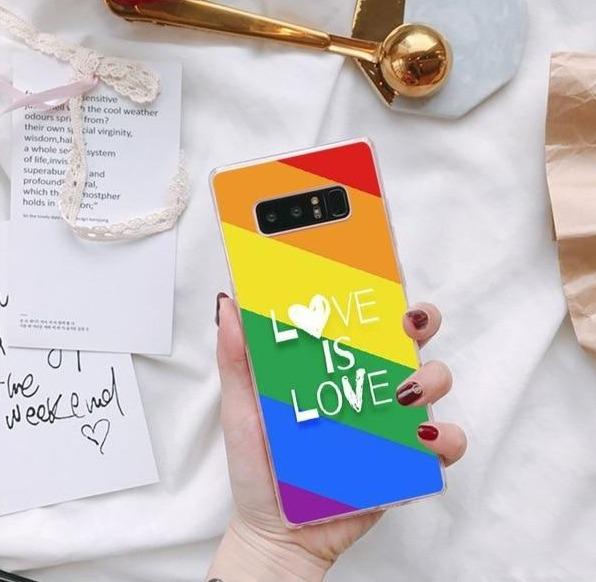 Love Is Love Samsung Phone Case by Queer In The World sold by Queer In The World: The Shop - LGBT Merch Fashion