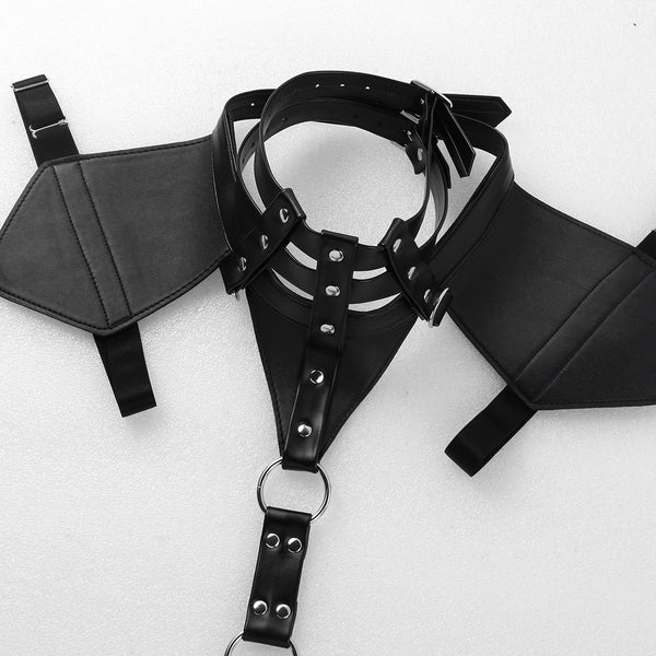  Gothic Chest Harness by Queer In The World sold by Queer In The World: The Shop - LGBT Merch Fashion