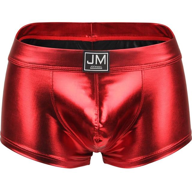 JOCKMAIL Men Mesh Underwear Boxers Trunks Shorts Breathable Crotch