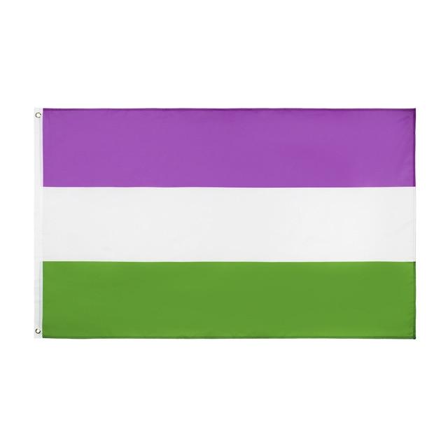  Genderqueer Pride Flag by Queer In The World sold by Queer In The World: The Shop - LGBT Merch Fashion