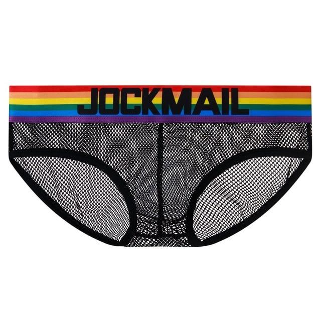 Sexy Gay Mens Breathable Cotton Mesh Boxer Briefs Underwear From Fionac,  $867.26