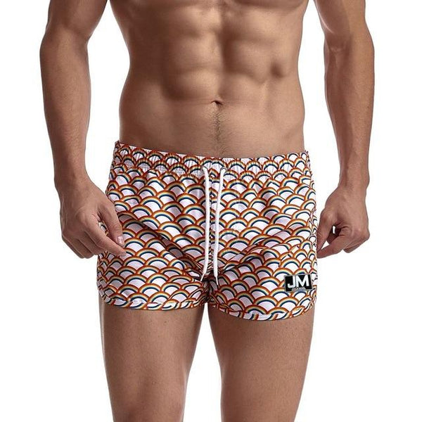  Jockmail Rainbow Board Shorts by Queer In The World sold by Queer In The World: The Shop - LGBT Merch Fashion