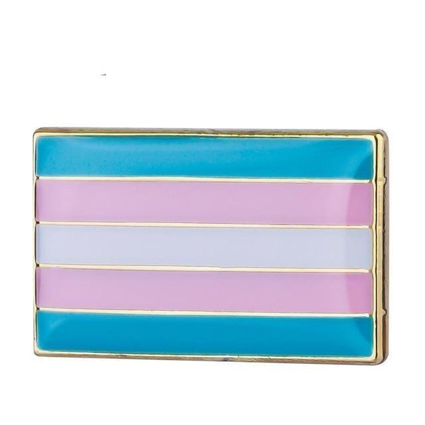  Trans Pride Enamel Pin by Queer In The World sold by Queer In The World: The Shop - LGBT Merch Fashion