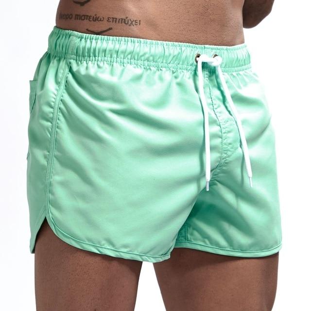 Jockmail Classic Mint Green Swim Shorts by Queer In The World sold by Queer In The World: The Shop - LGBT Merch Fashion