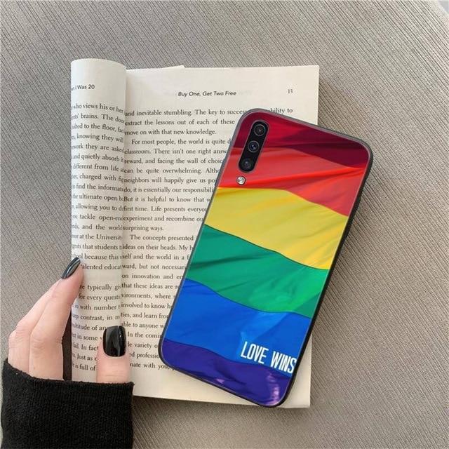  Love Wins Samsung Phone Case by Queer In The World sold by Queer In The World: The Shop - LGBT Merch Fashion