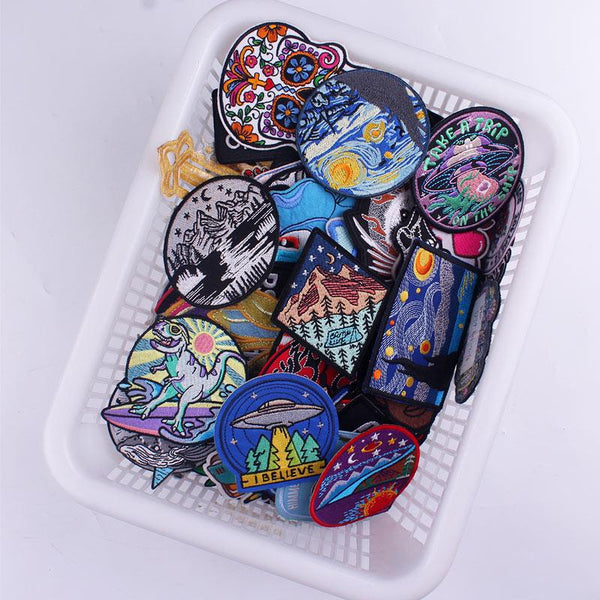  Lucky Dip Collection Of 30 Random Iron On Embroidered Patches! by Queer In The World sold by Queer In The World: The Shop - LGBT Merch Fashion