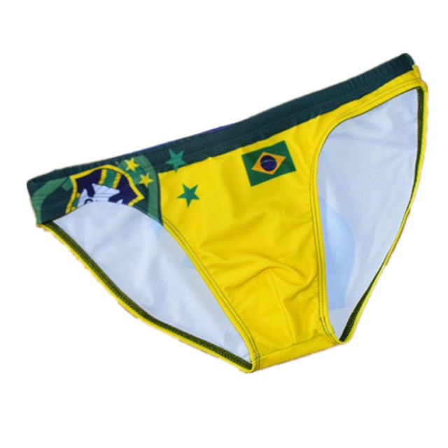 Brazilian Flag Speedo Brazilian Swim Trunks Brazil Swim Briefs
