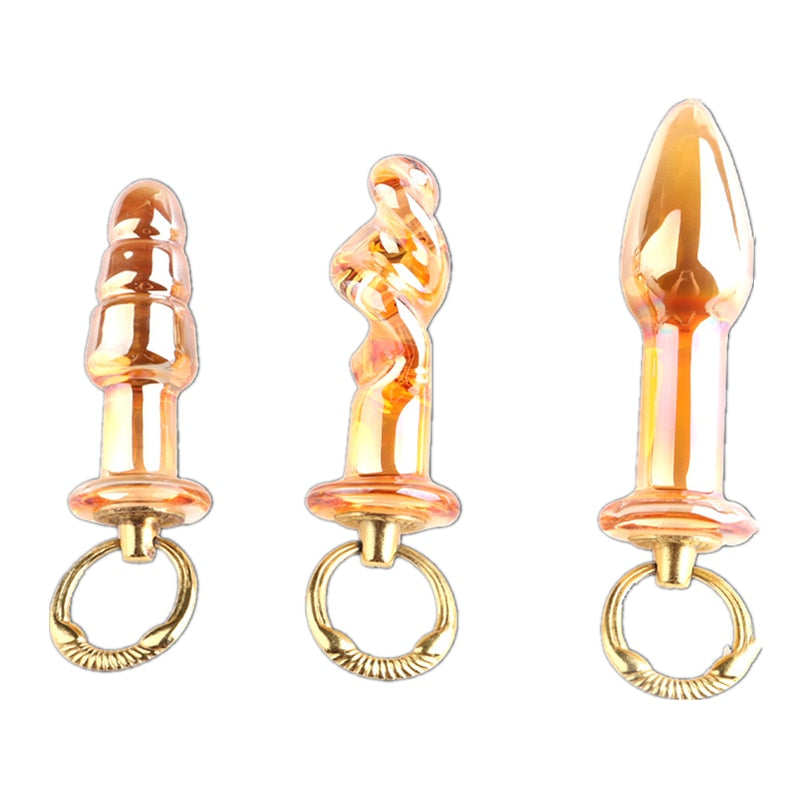 Orange Glass Butt Plug Queer In The World: The Shop Orange Glass Butt Plug Queer In The World: The Shop