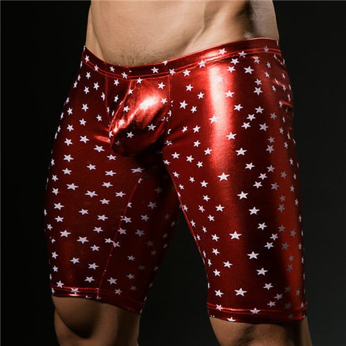 Blue Sexy Twinkle Mens Hot Pants by Queer In The World sold by Queer In The World: The Shop - LGBT Merch Fashion