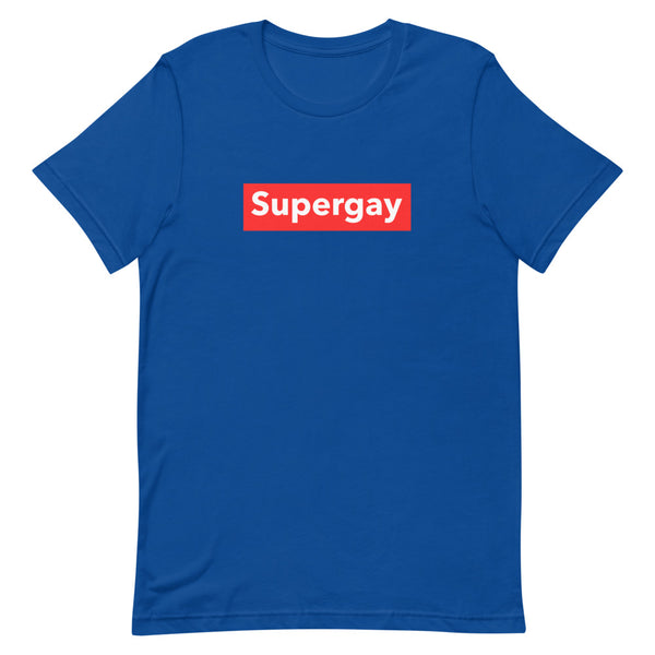 True Royal Supergay T-Shirt by Queer In The World Originals sold by Queer In The World: The Shop - LGBT Merch Fashion