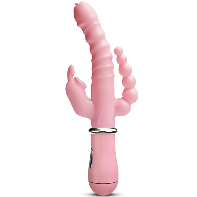 waterproof rabbit vibrator 4 PCS Vibrating Penis Extender Sleeve Set Model S8005-AMZ ( 3 Days USA –  Safystyle