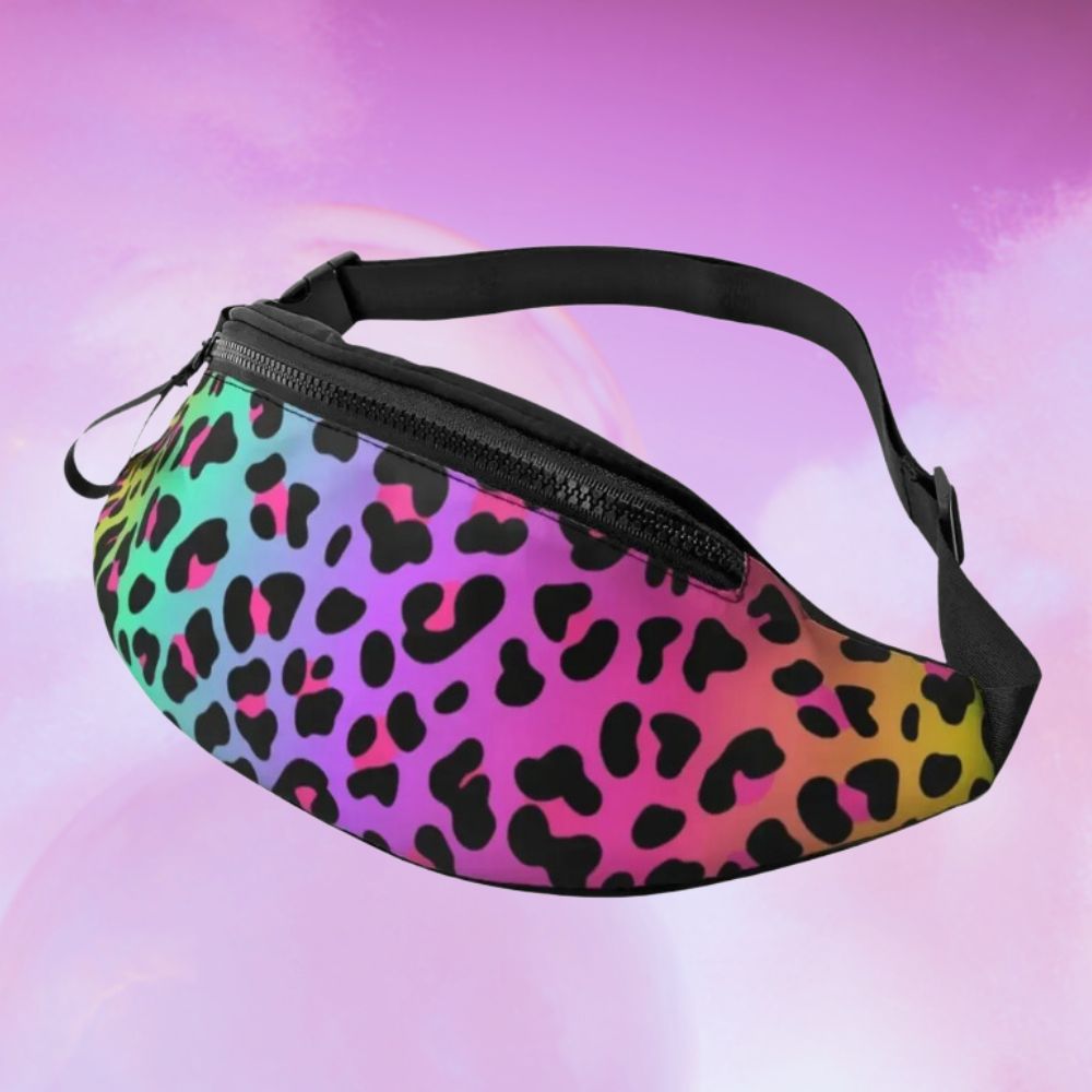 Acid Leopard Waist Bag