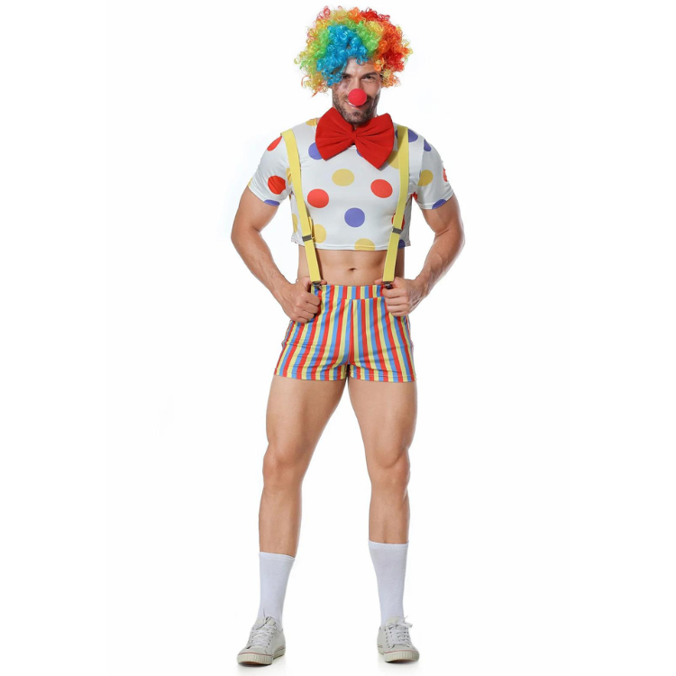 Circus Stud Gay Clown Costume