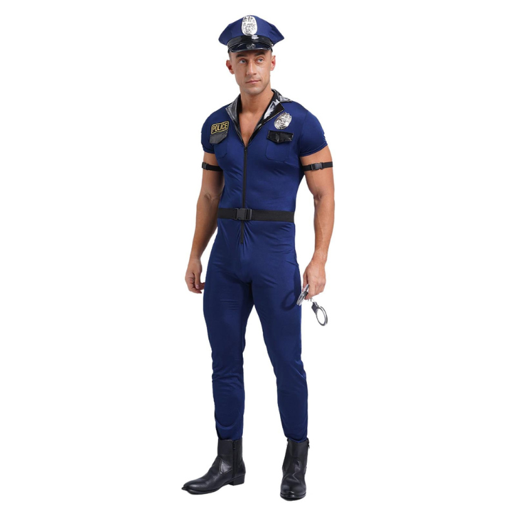 Dirty Cop's Arresting Role Play Jumpsuit