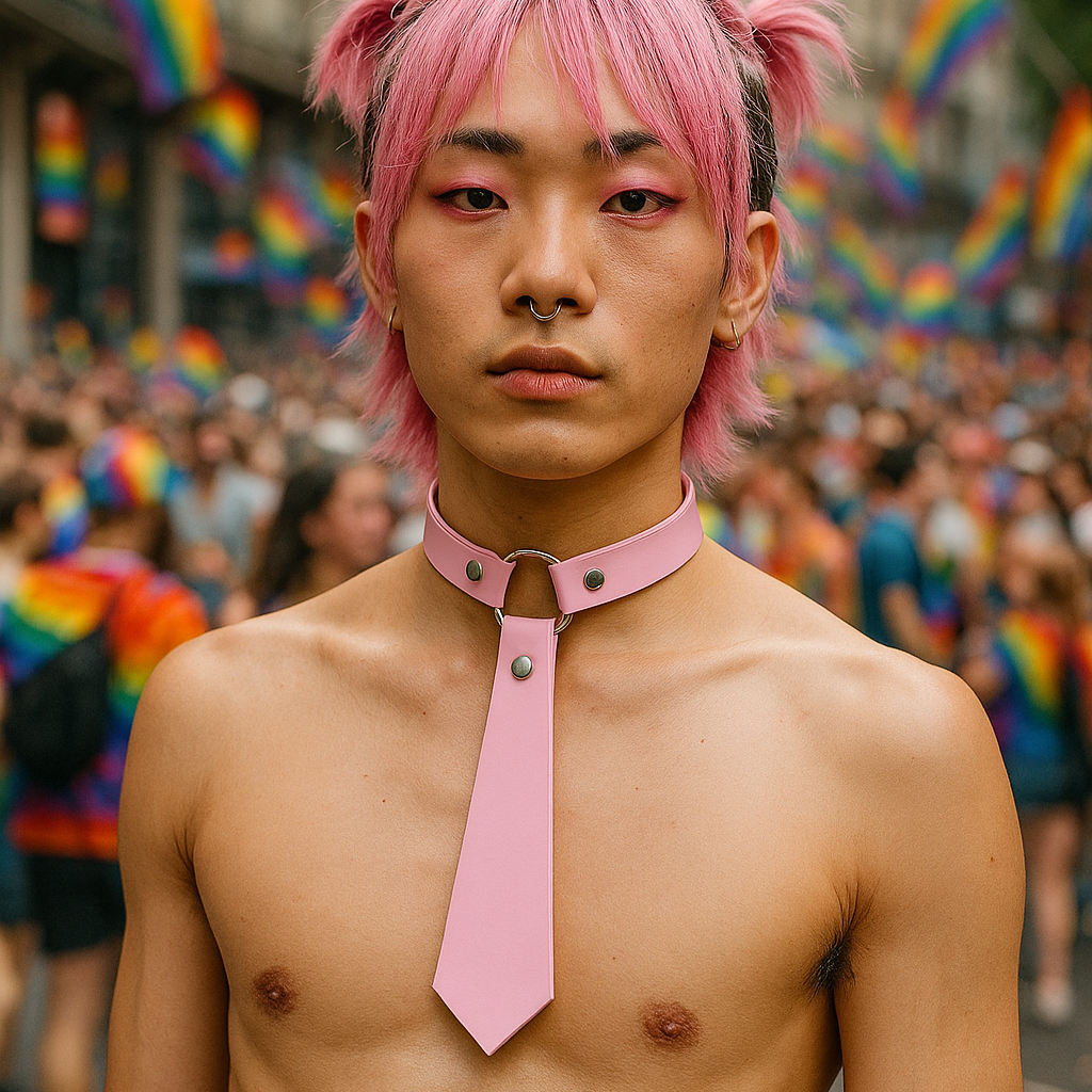 Femme Pink Punk Chokers