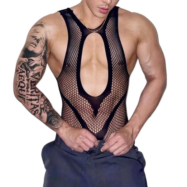 Fishnet Fetish Bodysuit