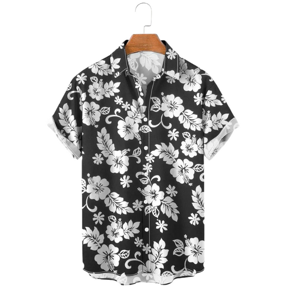 Floral Fantasy Men's Casual Shirt