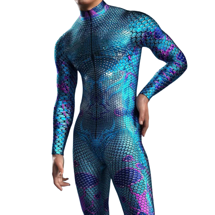 Full Body Colorburst Zentai Suit