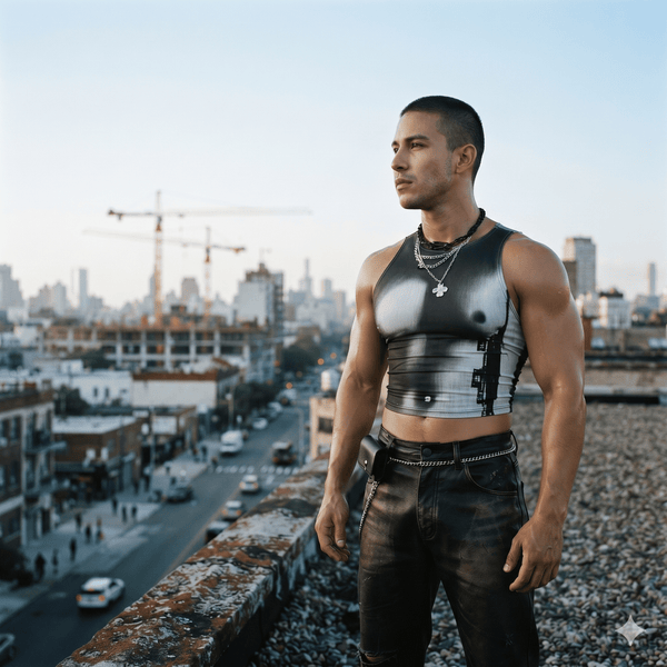 Gay Agenda Crop Tank + Pants Outfit