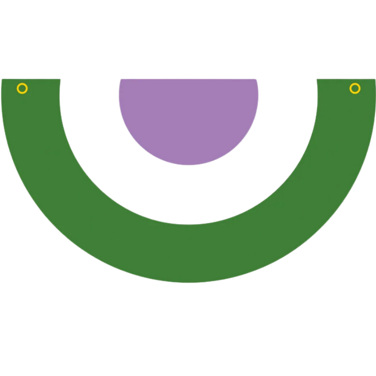 Genderqueer Pride Flag Bunting