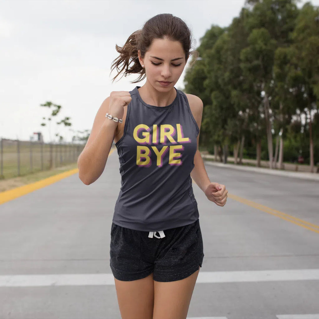 Black Girl Bye Muscle Top by Queer In The World Originals sold by Queer In The World: The Shop - LGBT Merch Fashion