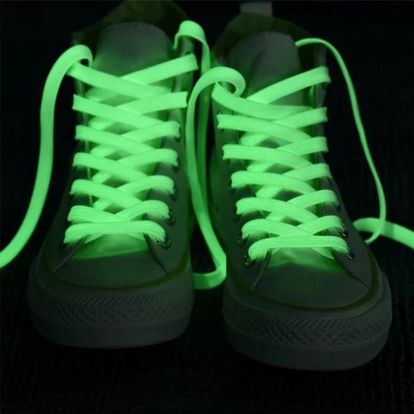 Glow In The Dark Raver Shoelaces