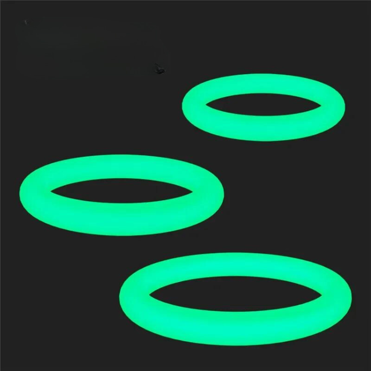 GlowStretch Luminous Penis Ring Trio