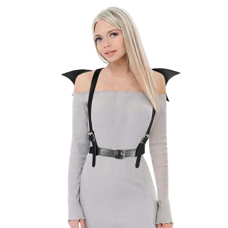 Gothic Bat Wing Harness