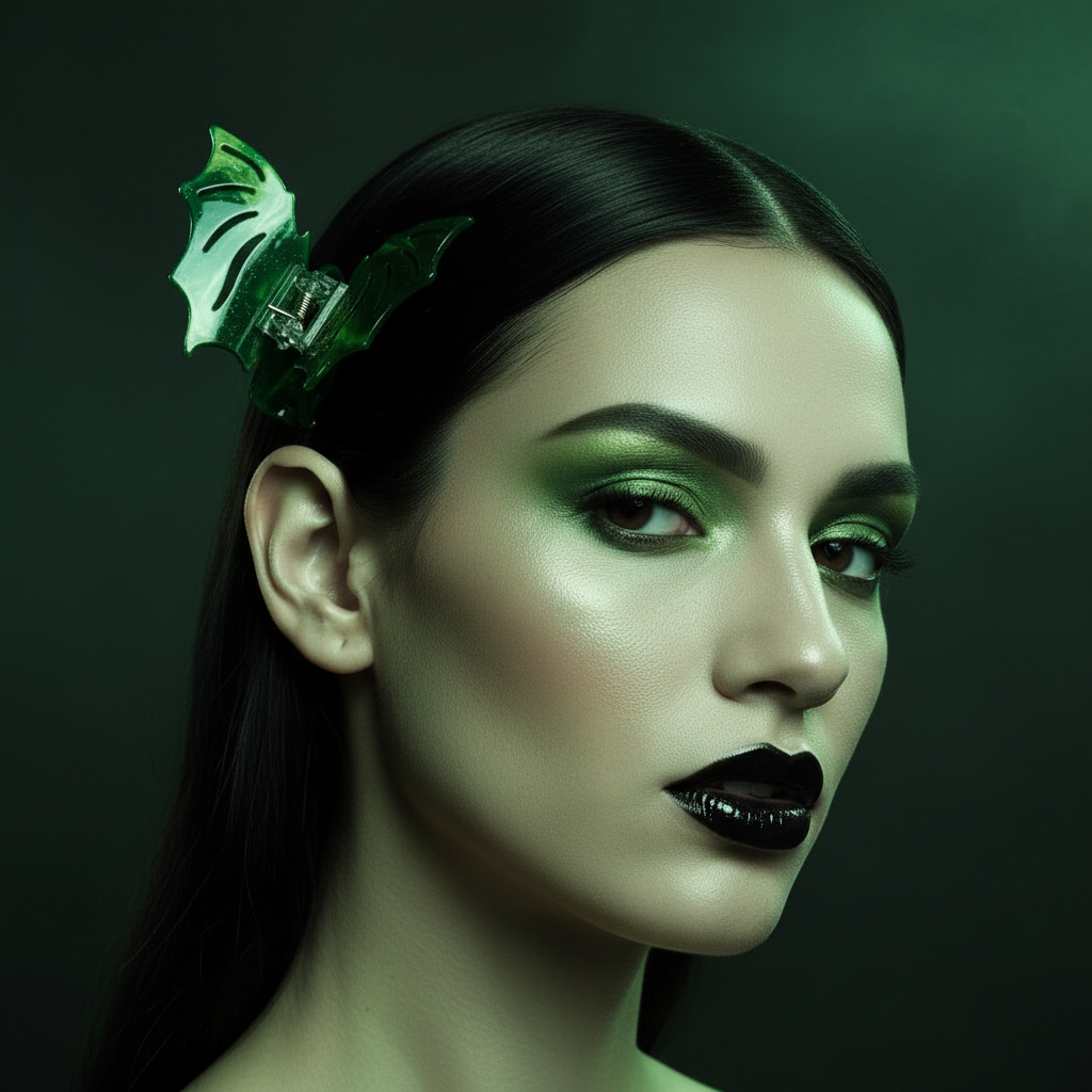 Gothic Glam Bat Hair Claw