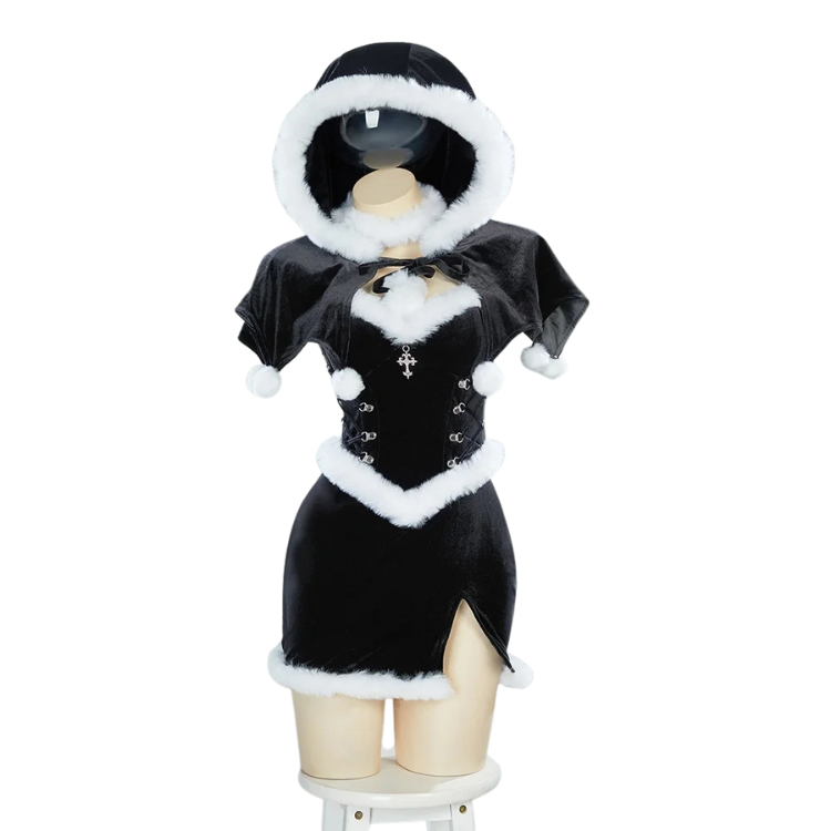 Gothic Witchy Christmas Costume Dress Set – Queer In The World: The Shop