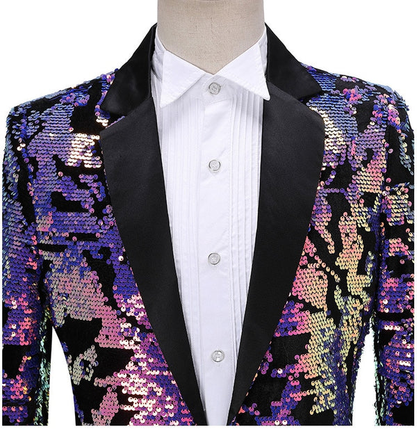  Fabulous Shimmer Sequined Blazer by Queer In The World sold by Queer In The World: The Shop - LGBT Merch Fashion