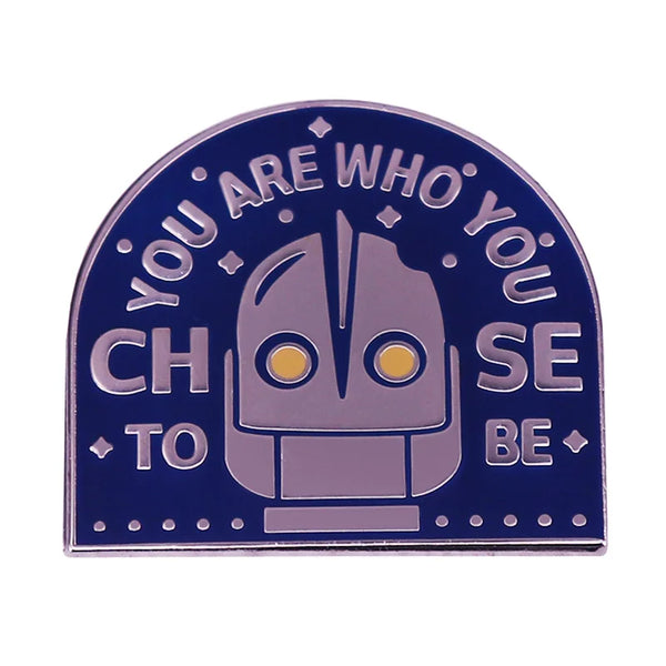  You Are Who You Choose To Be Enamel Pin by Queer In The World sold by Queer In The World: The Shop - LGBT Merch Fashion