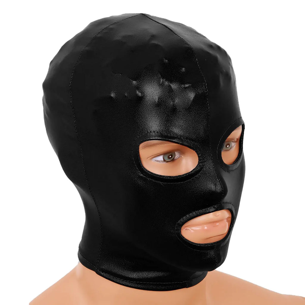 Dom/Sub Metallic Role Play Hood