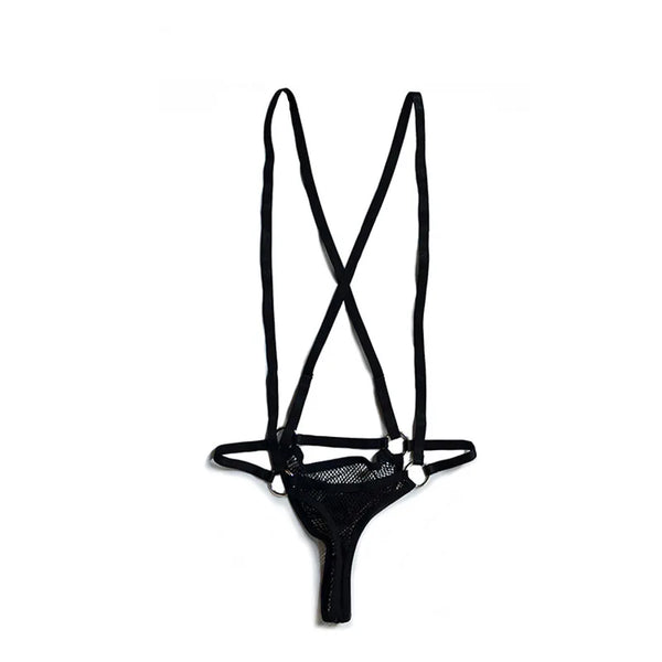 Reveal All! One-Piece Thong Harness