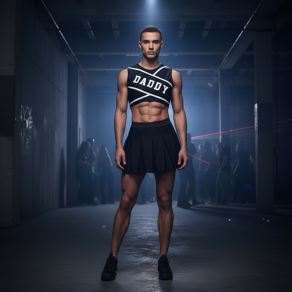 Daddy Cheerleader Costume