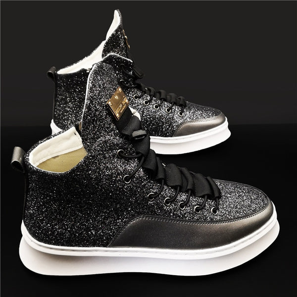 Circuit Party High Top Sneakers