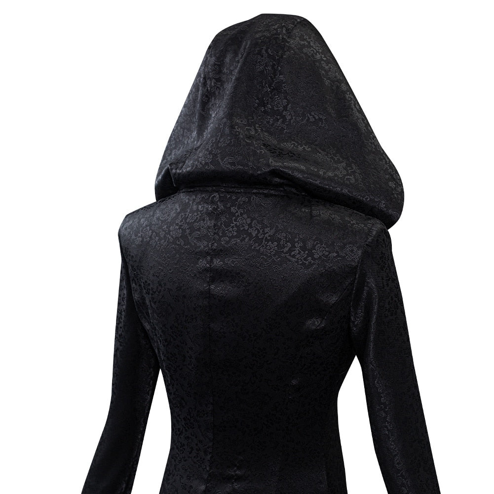 Women's Gothic Hooded Dress Costume