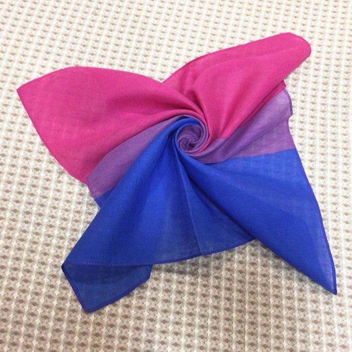  Bisexual Pride Bandana by Queer In The World sold by Queer In The World: The Shop - LGBT Merch Fashion